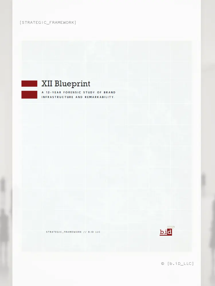 XII Blueprint // Strategic Framework // Longitudinal Study // b.iD LLC